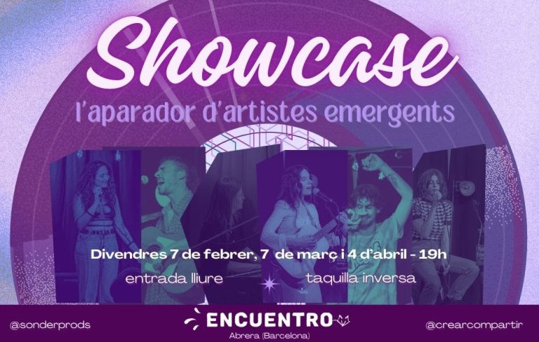 ENCUENTRO acull la Segona edició de SHOWCASE: l’aparador d’artistes emergents